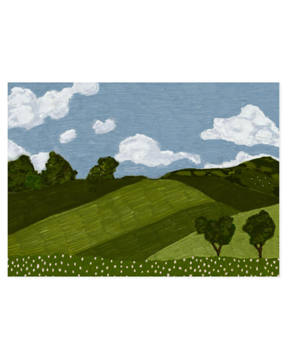 Landscape Printable Wall Art | Digital Download printable wall art by Paperhus