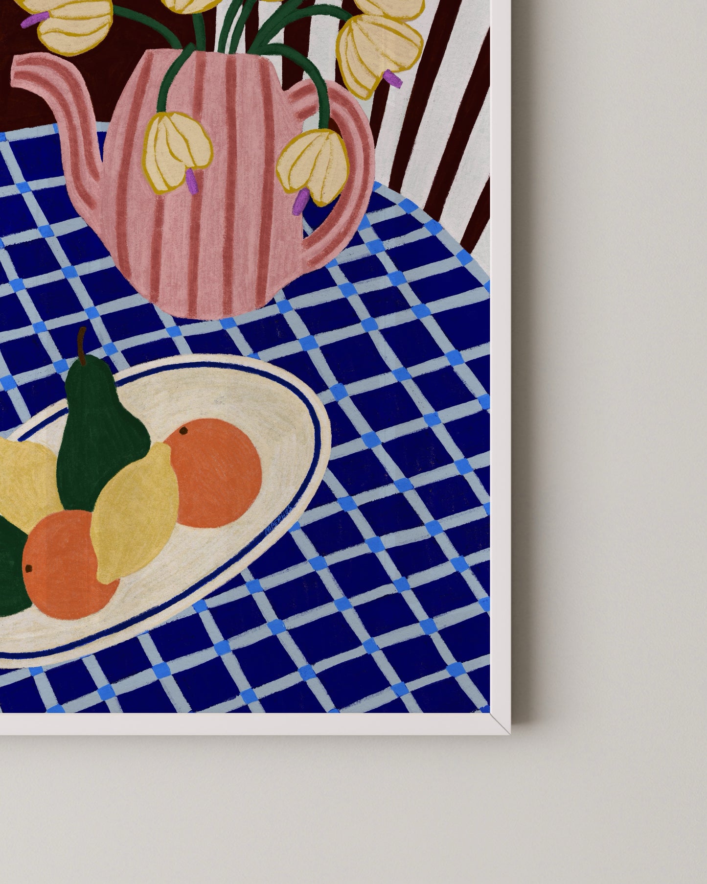 Tulip Teapot | Still Life Art Print