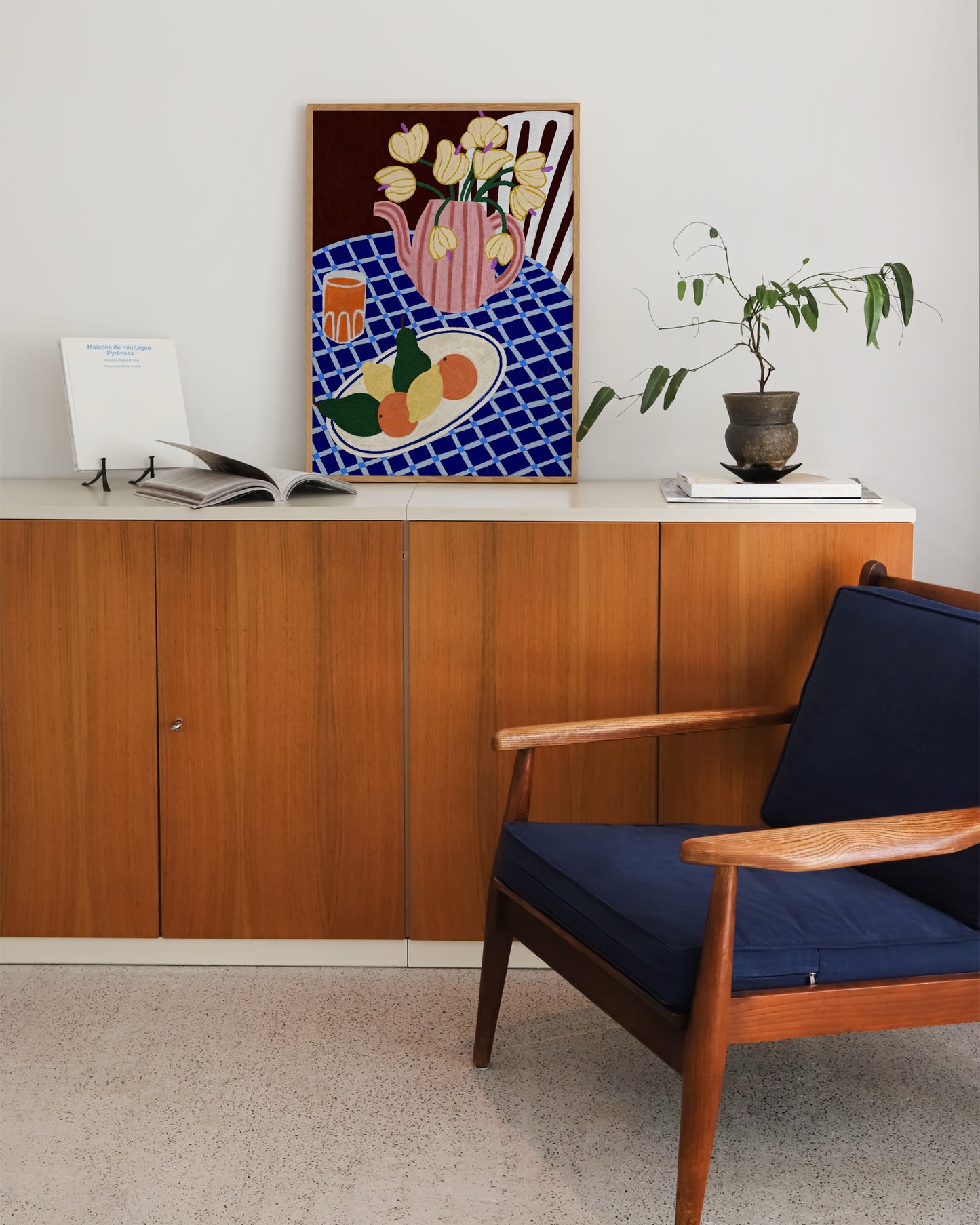 Tulip Teapot | Still Life Art Print