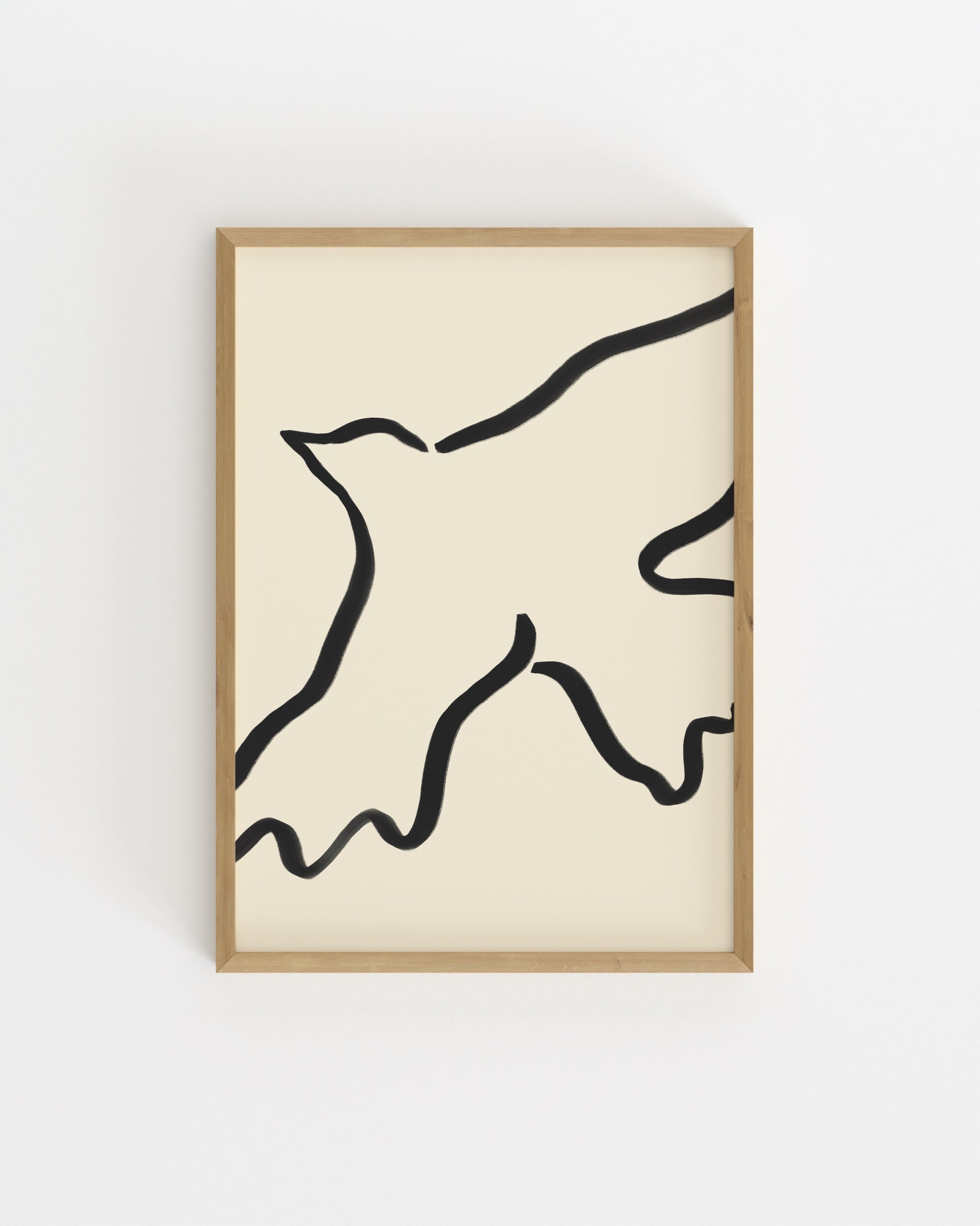 Bird Line Printable Wall Art | Digital Download printable wall art by Paperhus