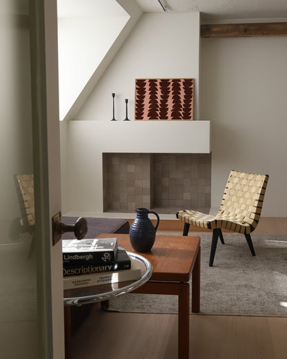 Pink & Burgundy Abstract Art | Modern Abstract Wall Art