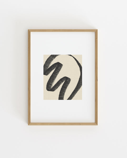Minimal Abstract Printable Wall Art | Digital Download printable wall art by Paperhus