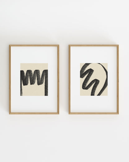 Minimal. Set Of 2 printable wall art by Paperhus