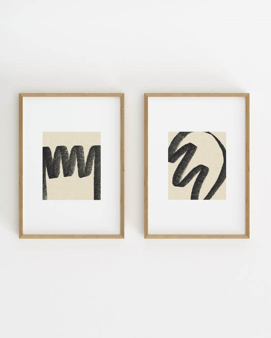 Minimal. Set Of 2 printable wall art by Paperhus