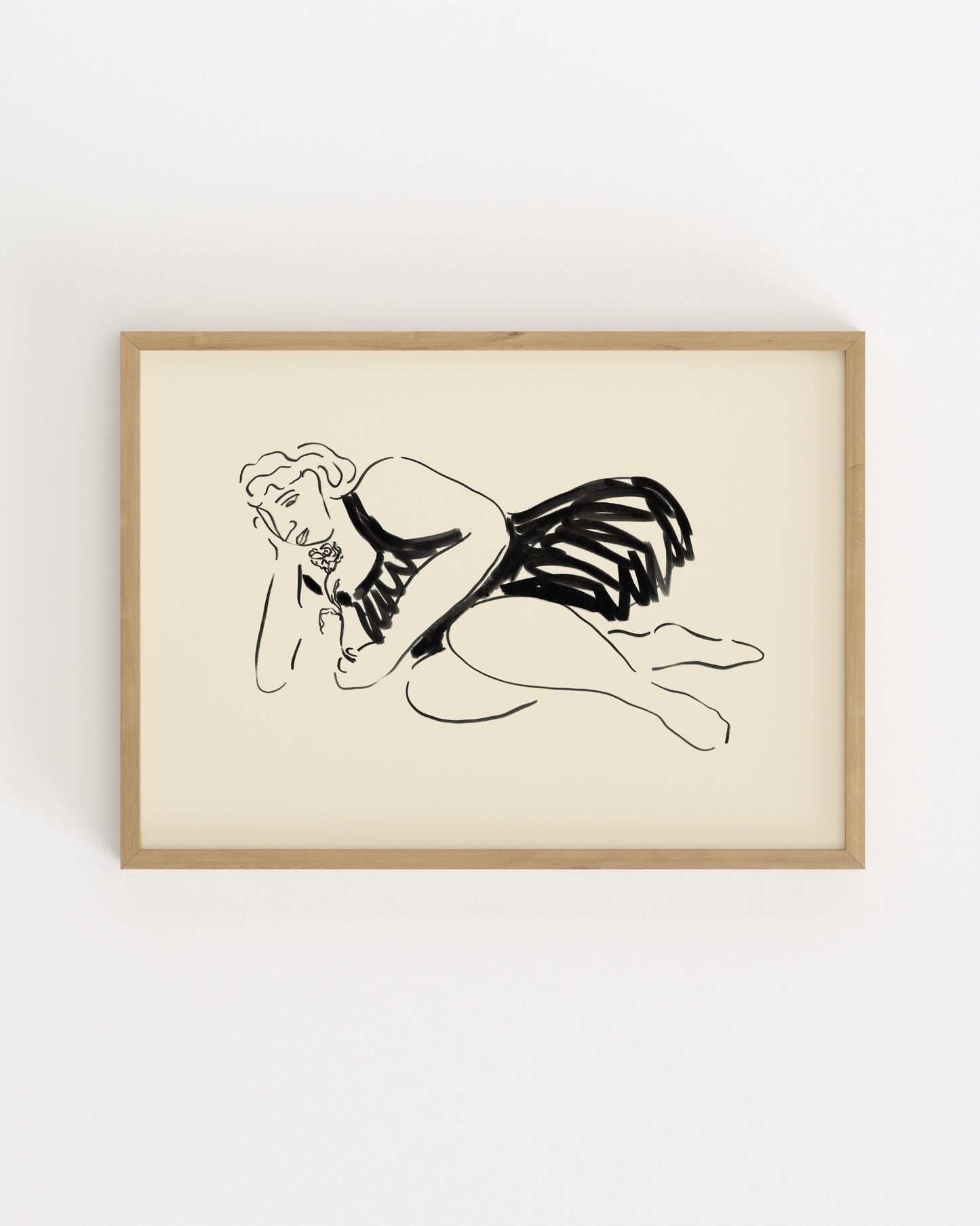 Figurative Sketch Printable Wall Art | Digital Download printable wall art by Paperhus