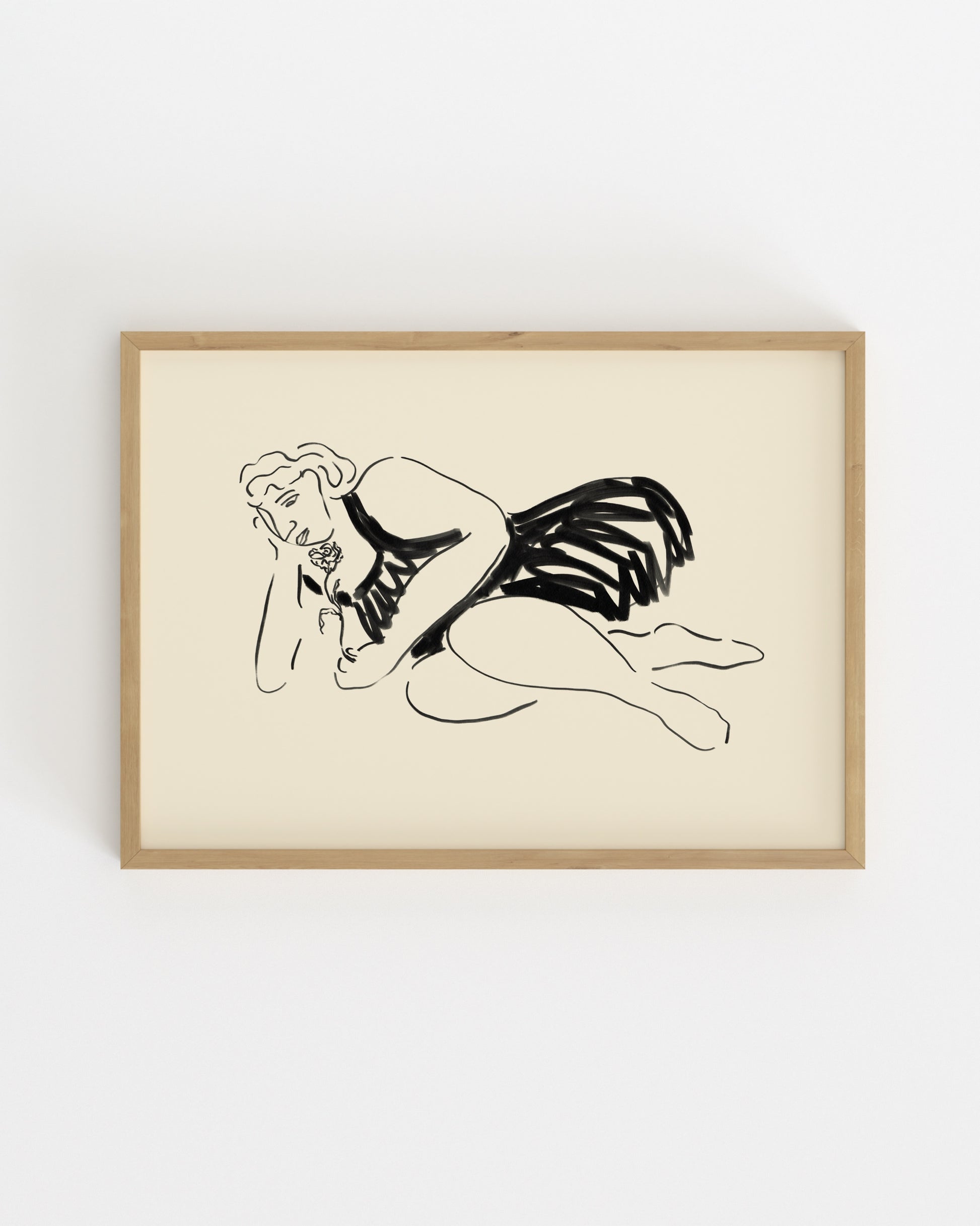 Figurative Sketch Printable Wall Art | Digital Download printable wall art by Paperhus