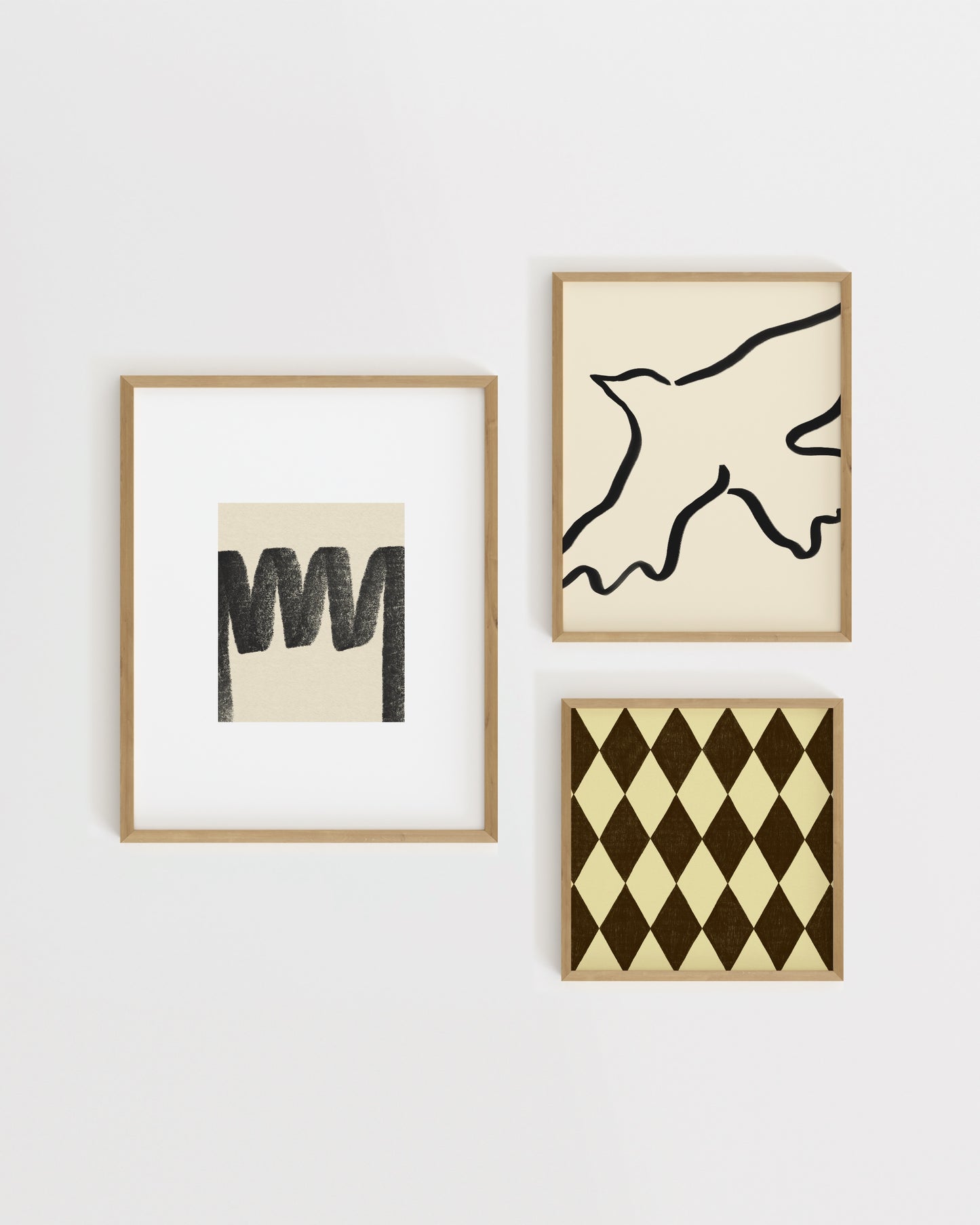Gallery Printable Wall Art Set | Digital Download printable wall art by Paperhus