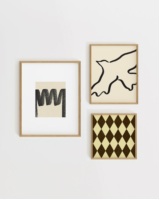 Gallery Printable Wall Art Set | Digital Download printable wall art by Paperhus