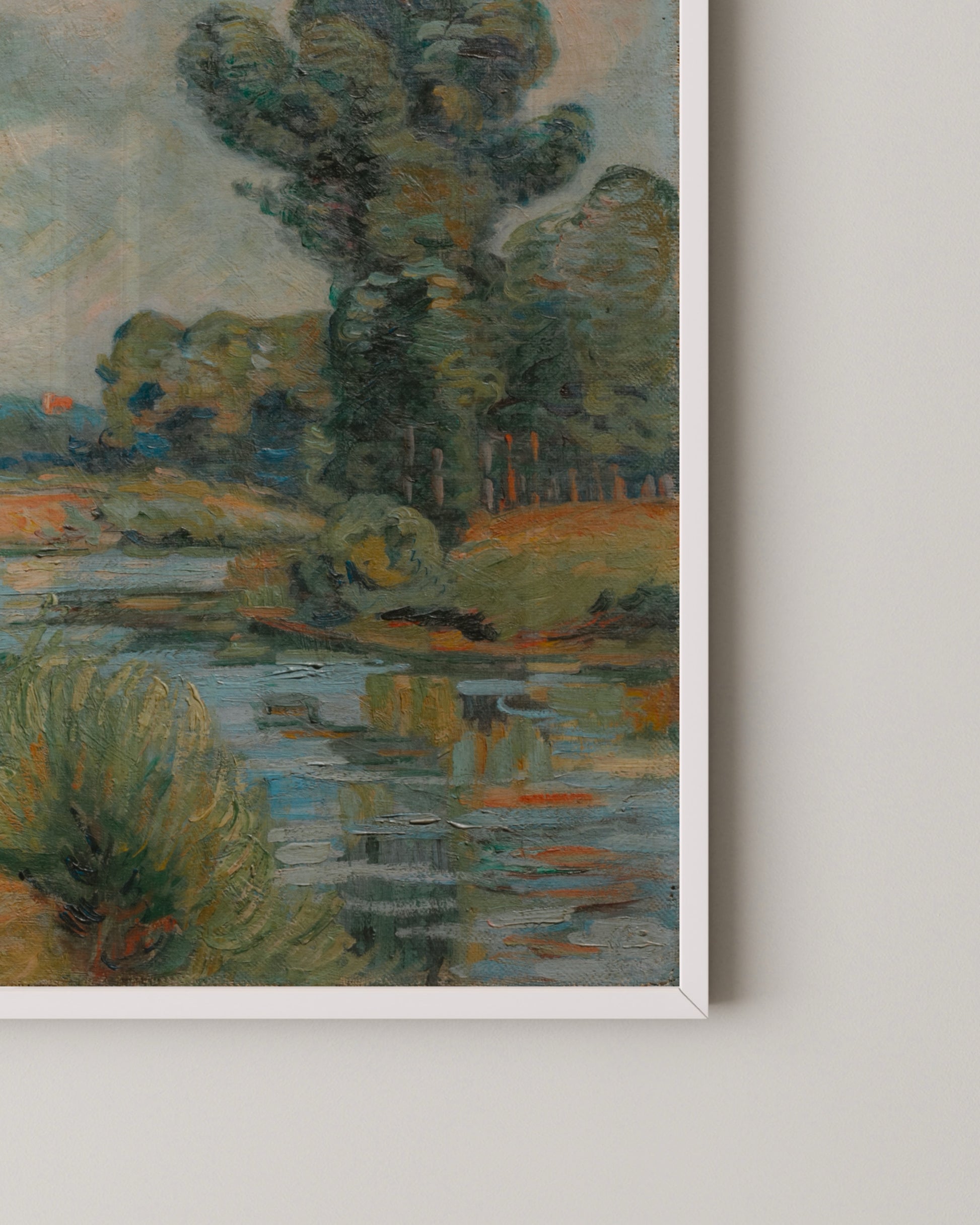 River Landscape Print- Wall Art -Paperhus- Printable wall art - Instant downloads - DIY home decor -Paperhus