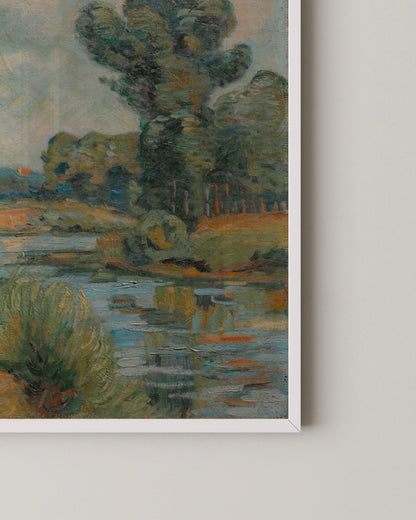 River Landscape Print- Wall Art -Paperhus- Printable wall art - Instant downloads - DIY home decor -Paperhus