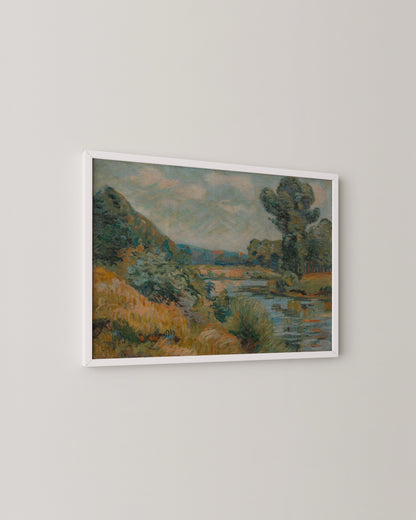 River Landscape Print- Wall Art -Paperhus- Printable wall art - Instant downloads - DIY home decor -Paperhus