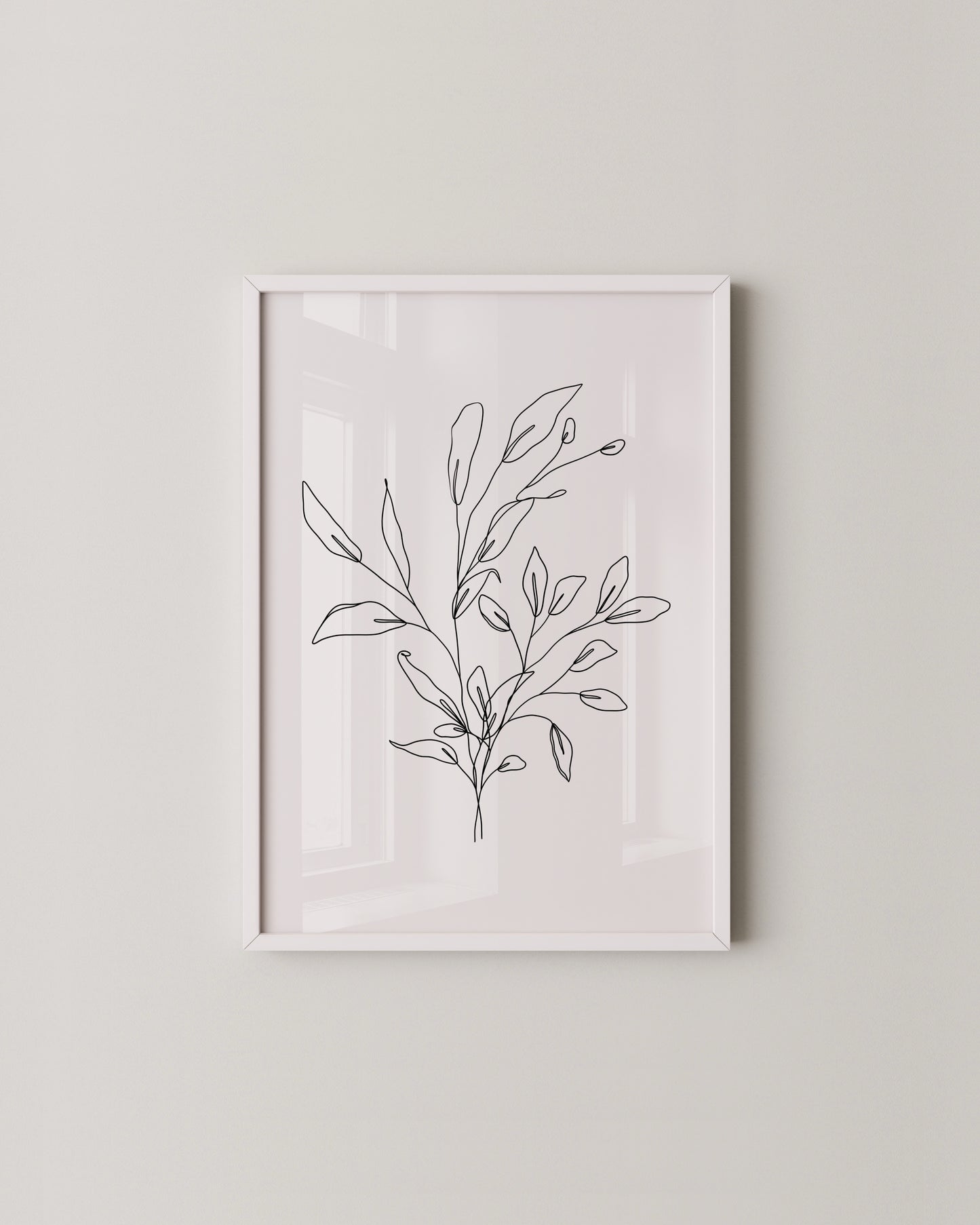 Botanical Line Art Set- Wall Art -Paperhus- Printable wall art - Instant downloads - DIY home decor -Paperhus