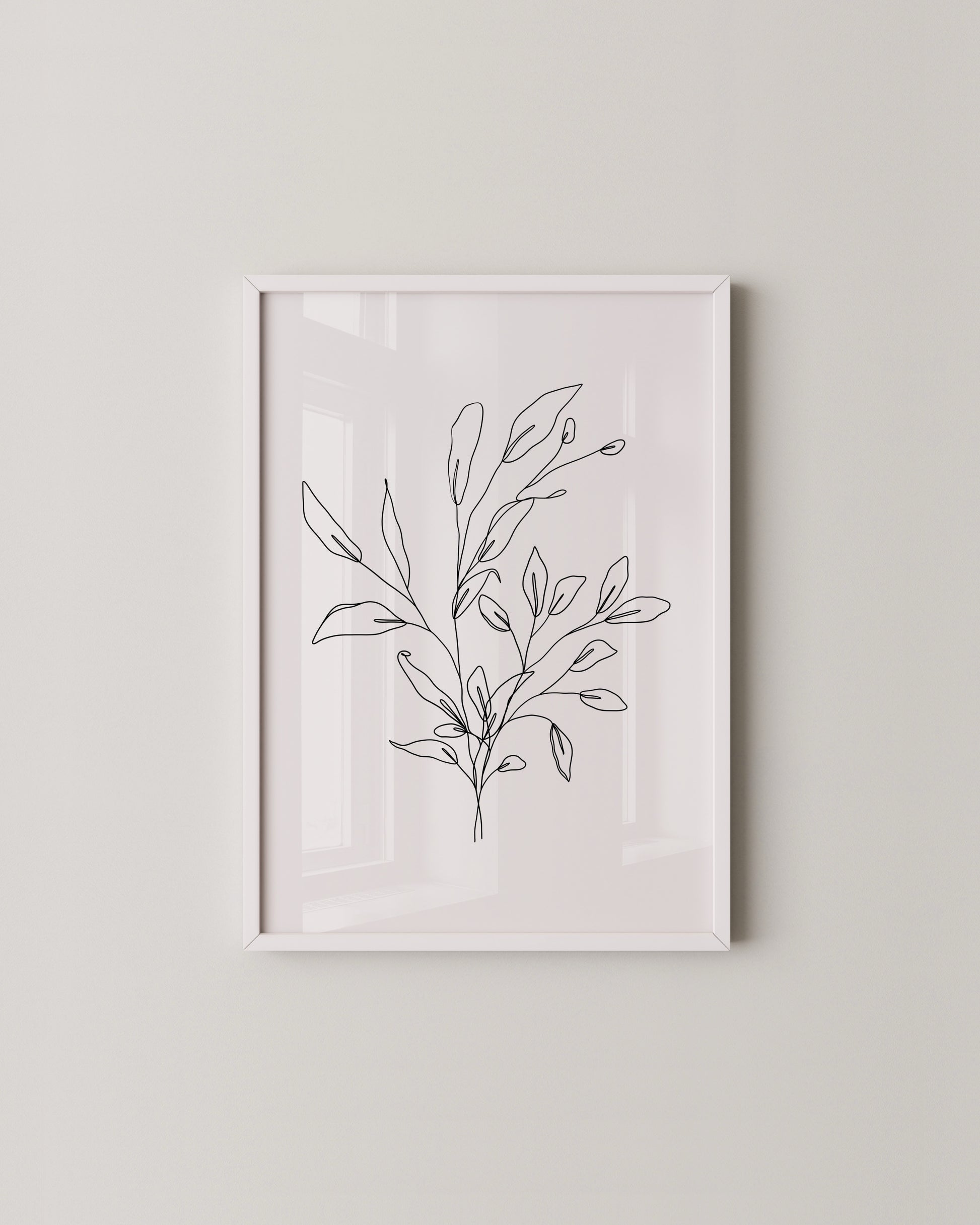Botanical Line Art Set- Wall Art -Paperhus- Printable wall art - Instant downloads - DIY home decor -Paperhus