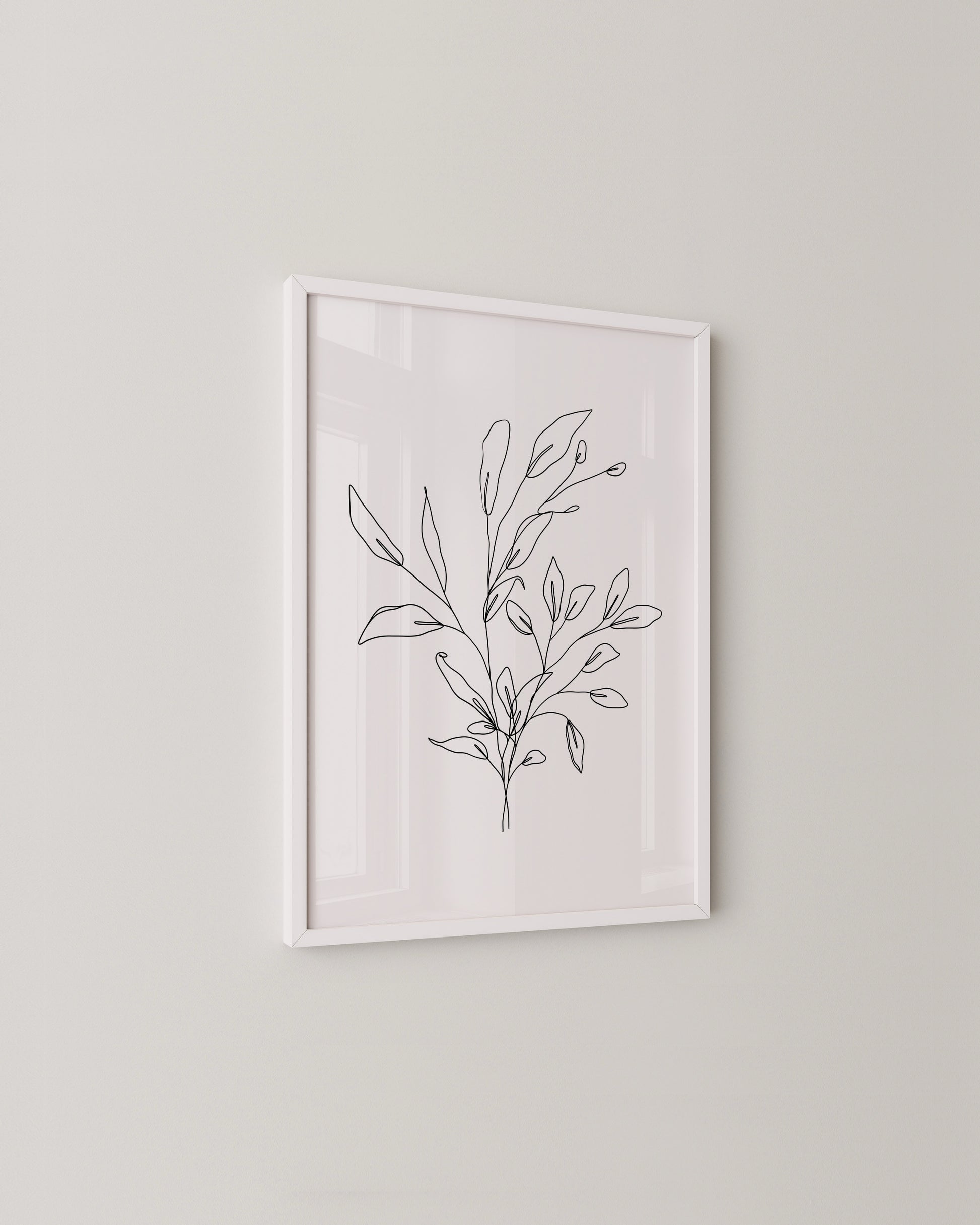 Botanical Line Print- Wall Art -Paperhus- Printable wall art - Instant downloads - DIY home decor -Paperhus