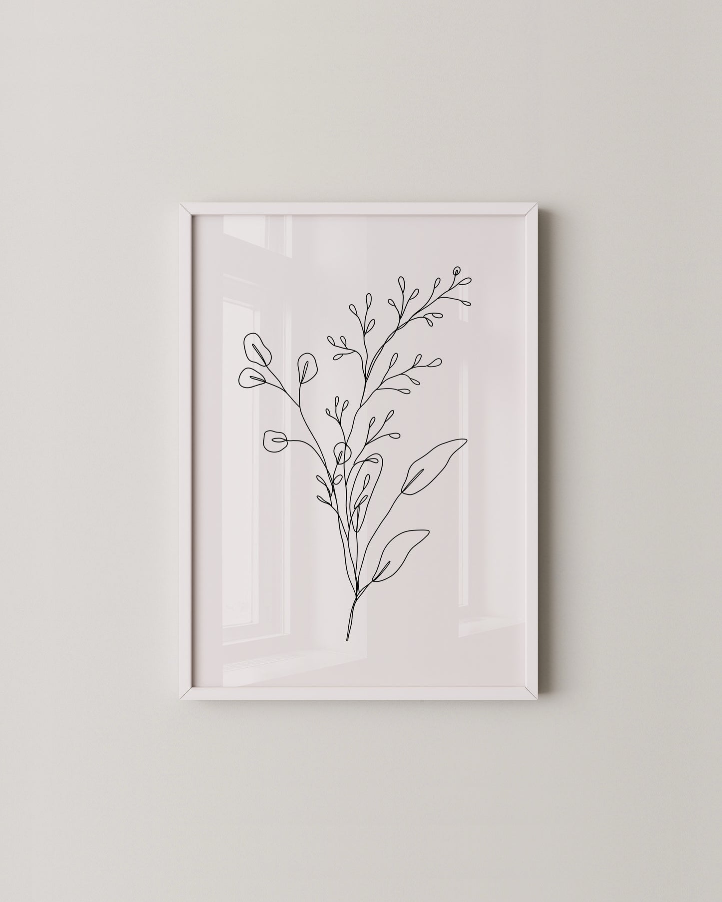 Botanical Line Art Set- Wall Art -Paperhus- Printable wall art - Instant downloads - DIY home decor -Paperhus