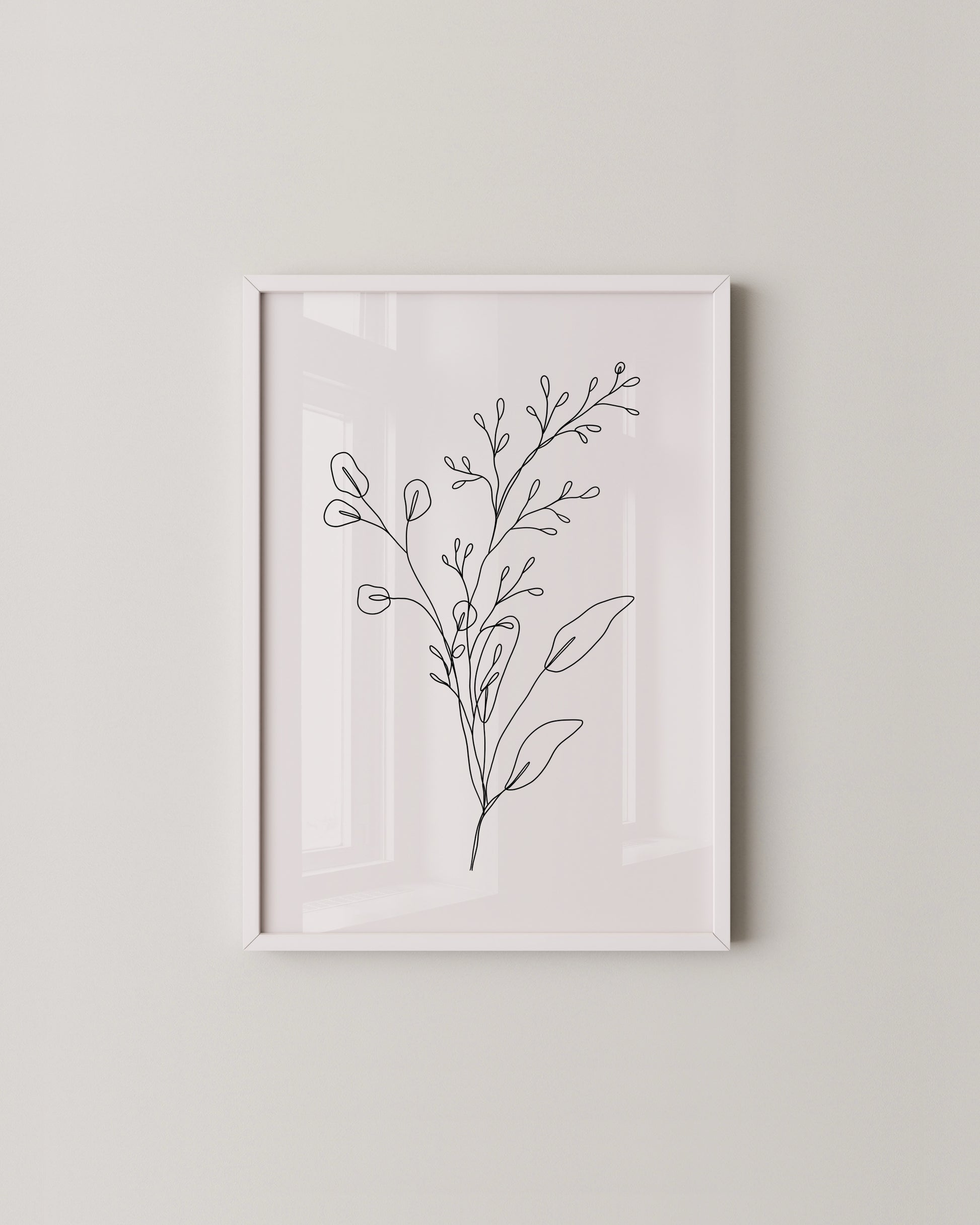 Botanical Line Art Set- Wall Art -Paperhus- Printable wall art - Instant downloads - DIY home decor -Paperhus
