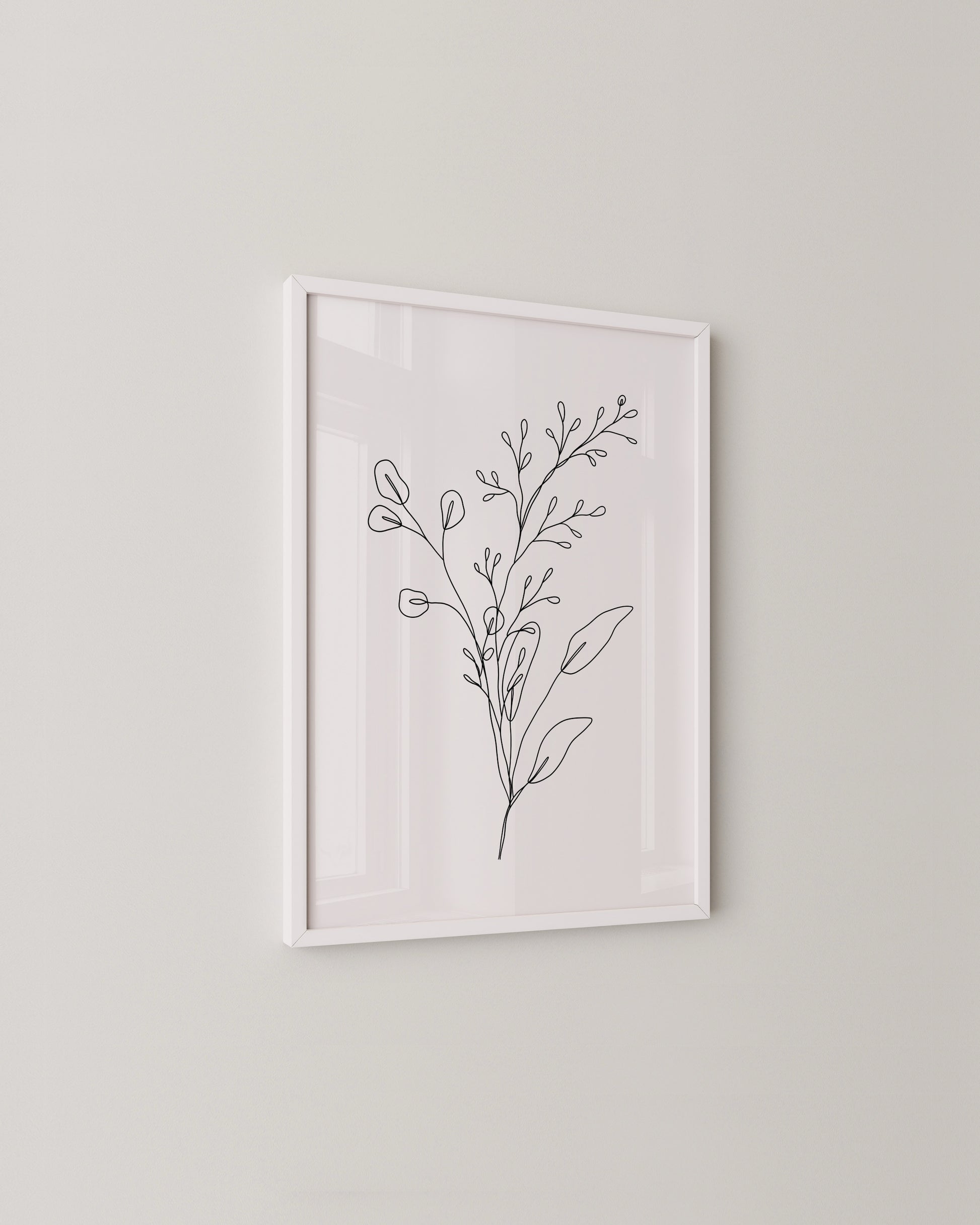 Botanical Line Print- Wall Art -Paperhus- Printable wall art - Instant downloads - DIY home decor -Paperhus