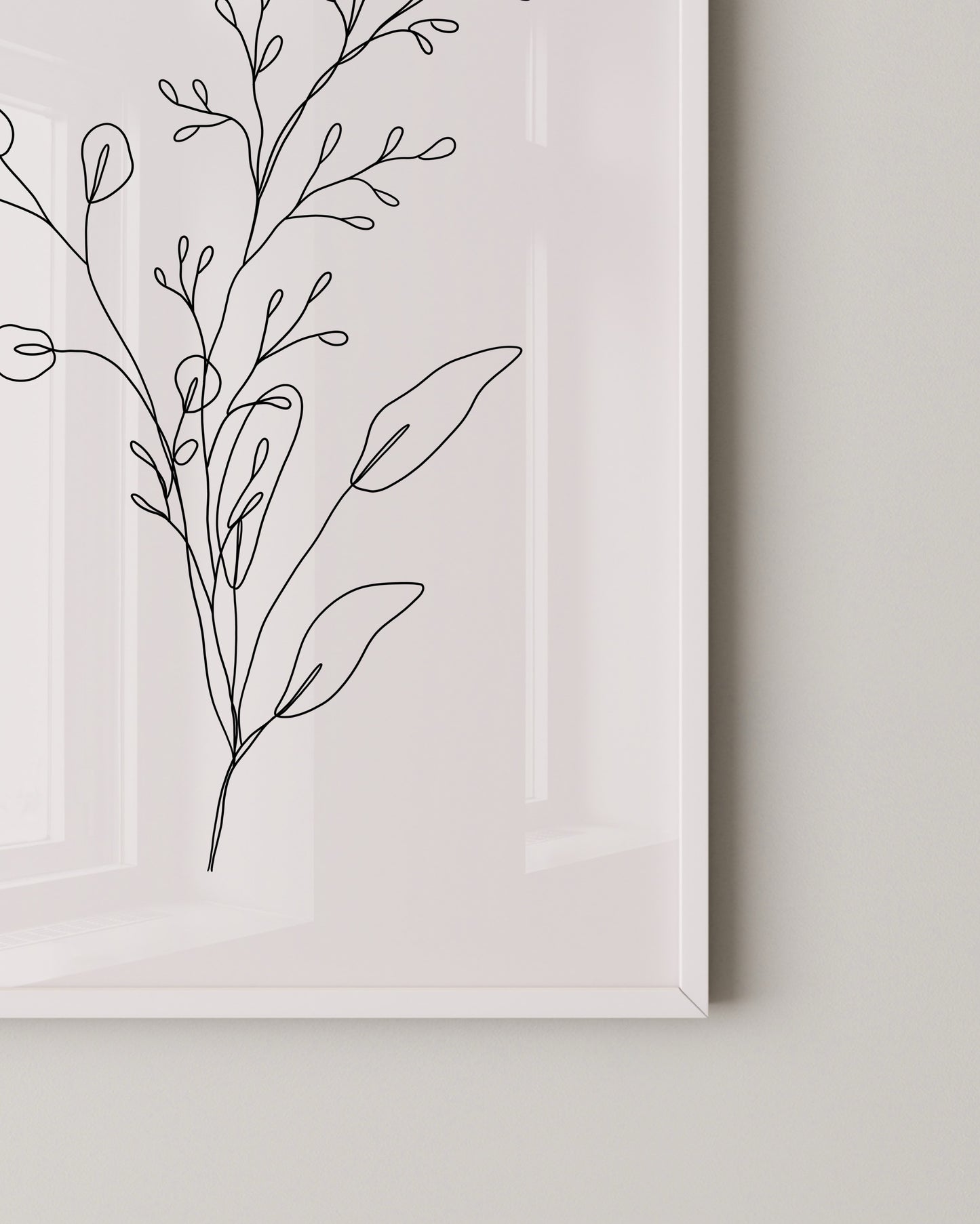 Botanical Line Print- Wall Art -Paperhus- Printable wall art - Instant downloads - DIY home decor -Paperhus