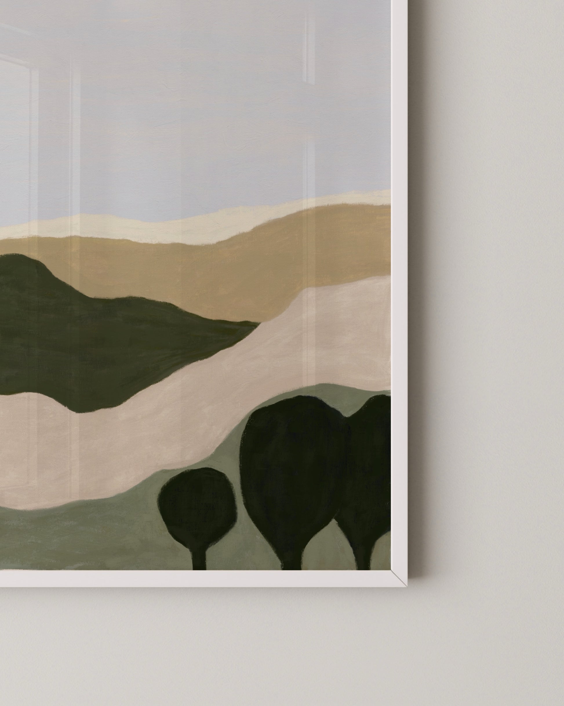 Earthy Landscape Print- Wall Art -Paperhus- Printable wall art - Instant downloads - DIY home decor -Paperhus