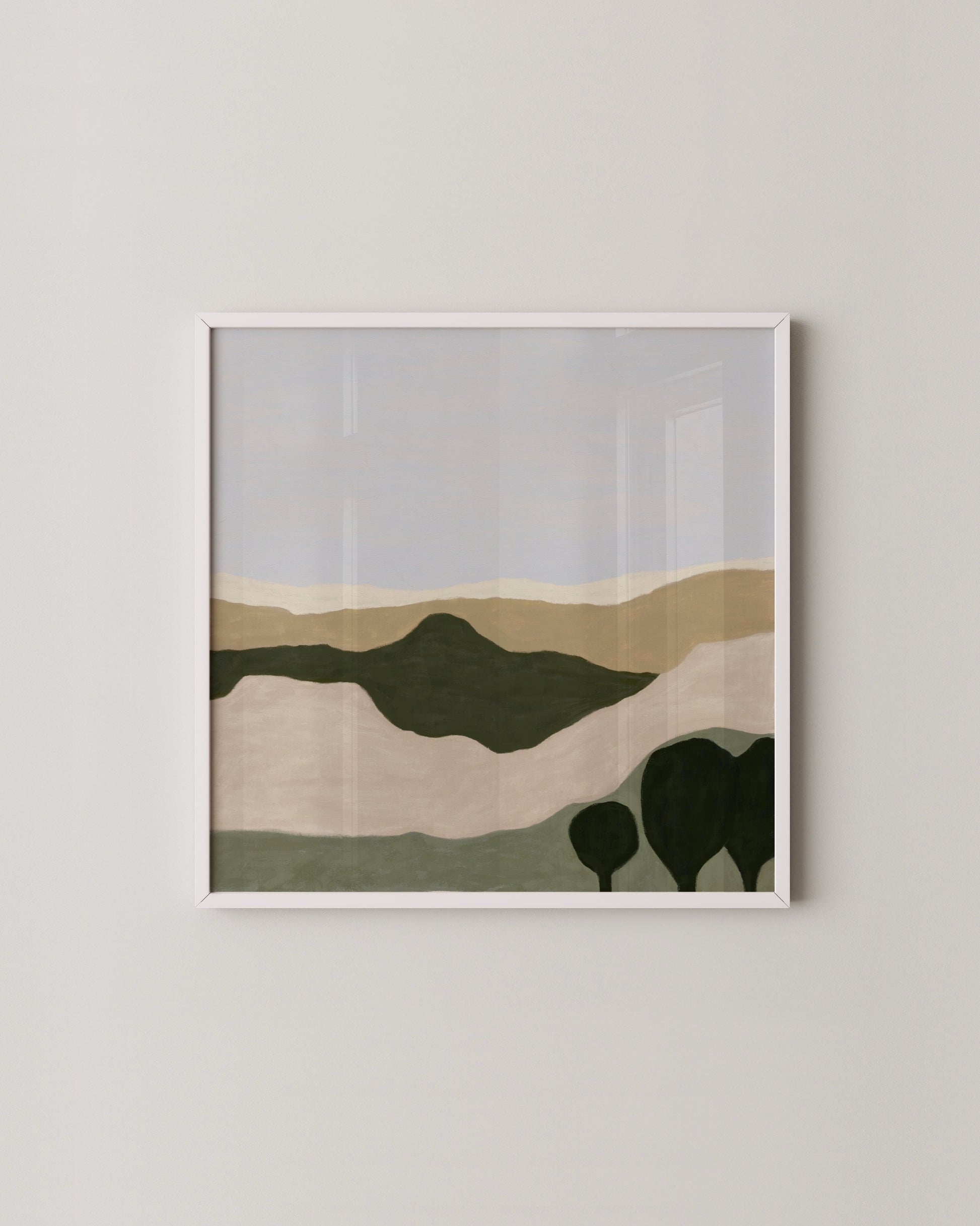 Earthy Landscape Print- Wall Art -Paperhus- Printable wall art - Instant downloads - DIY home decor -Paperhus