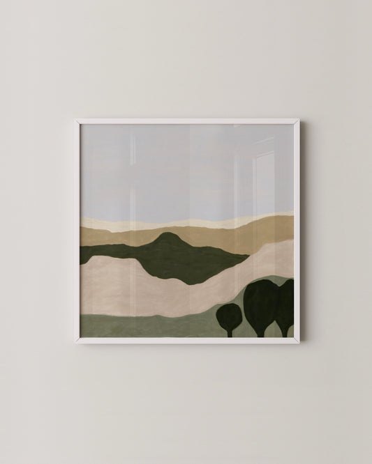 Earthy Landscape Print- Wall Art -Paperhus- Printable wall art - Instant downloads - DIY home decor -Paperhus