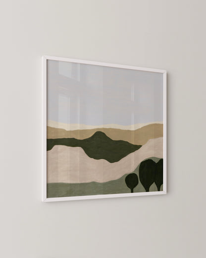 Earthy Landscape Print- Wall Art -Paperhus- Printable wall art - Instant downloads - DIY home decor -Paperhus