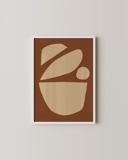 Terracotta Shape Print- Wall Art -Paperhus- Printable wall art - Instant downloads - DIY home decor -Paperhus