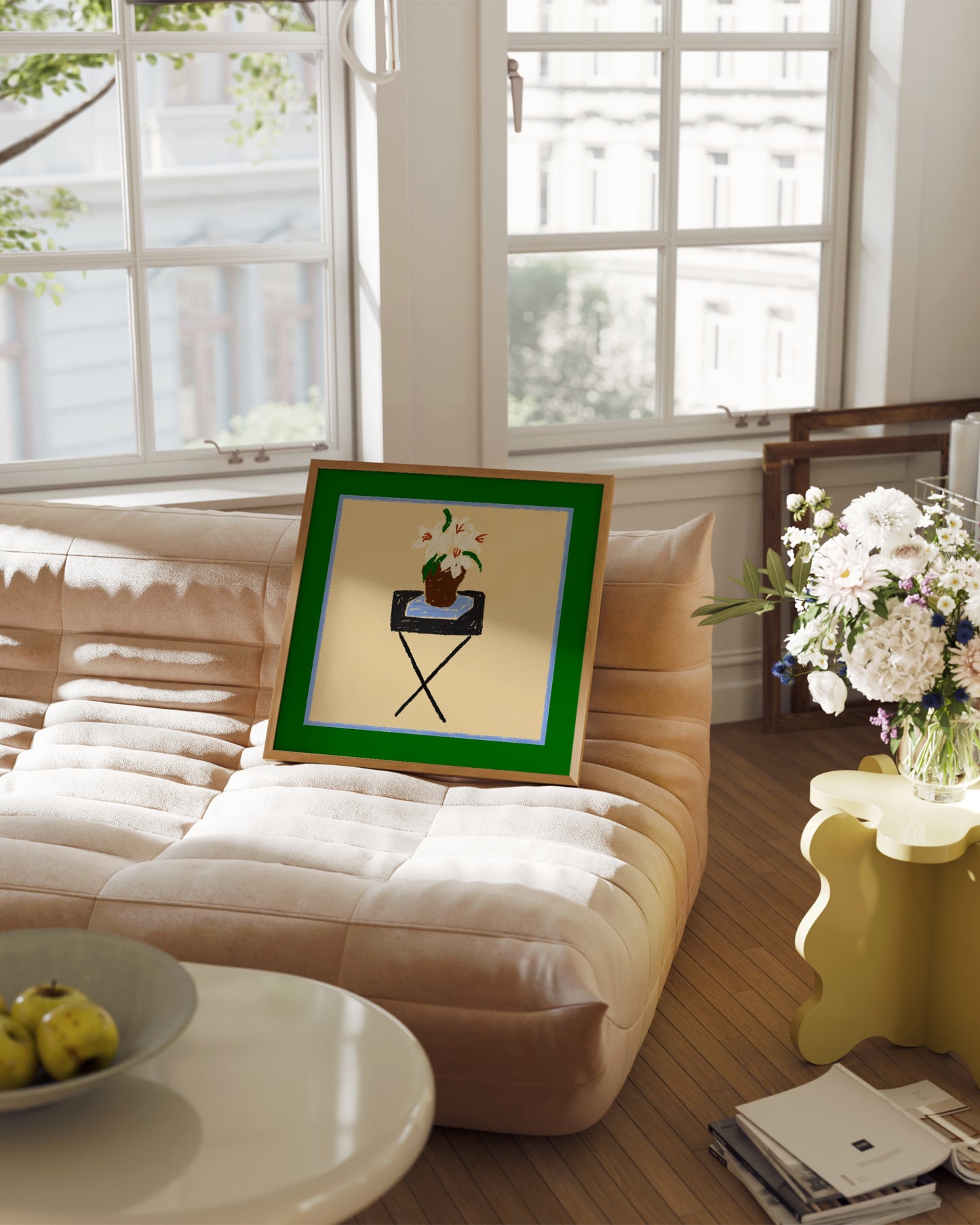 Square Edit. Botanical printable wall art by Paperhus