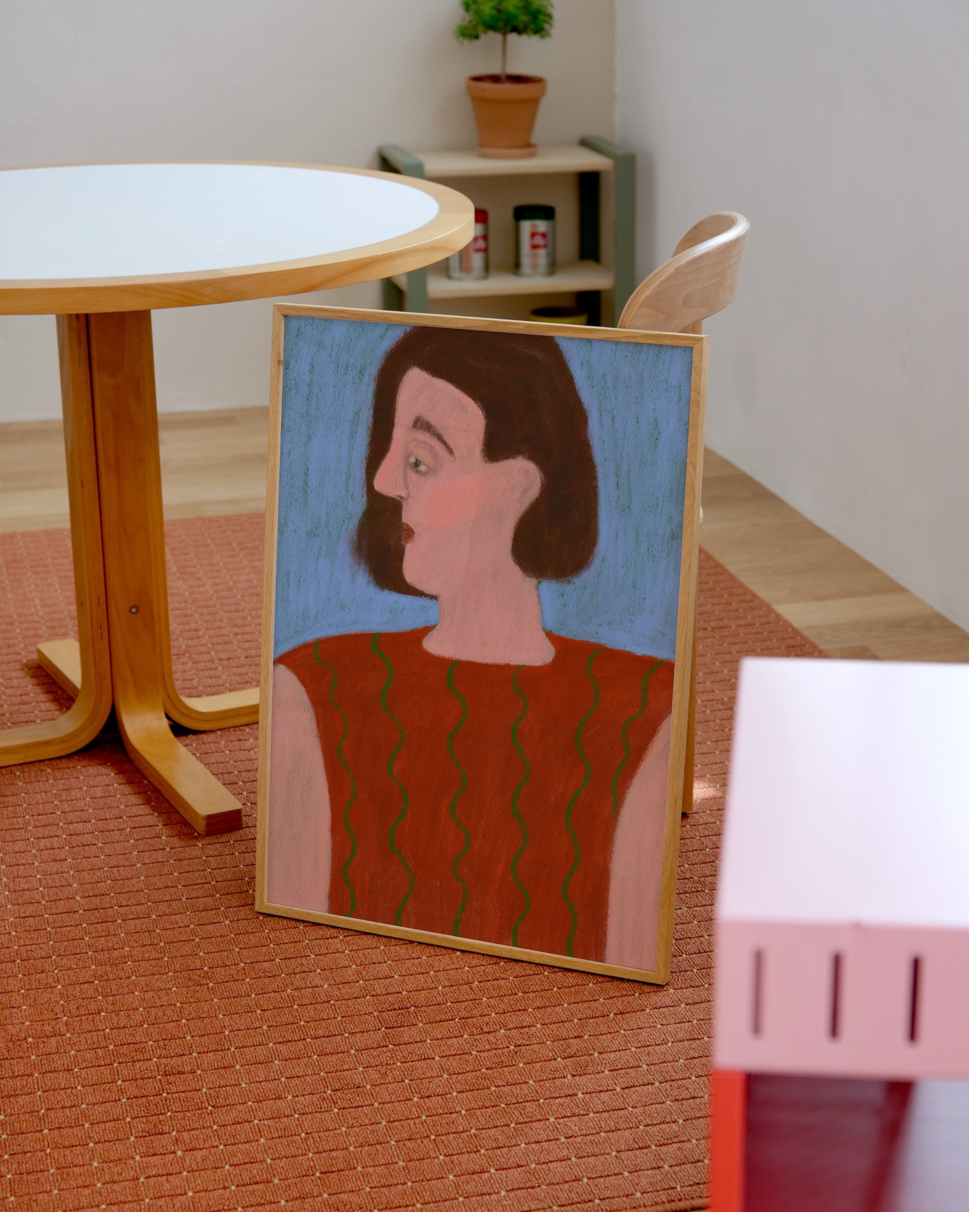 Figurative. Abstract printable wall art by Paperhus