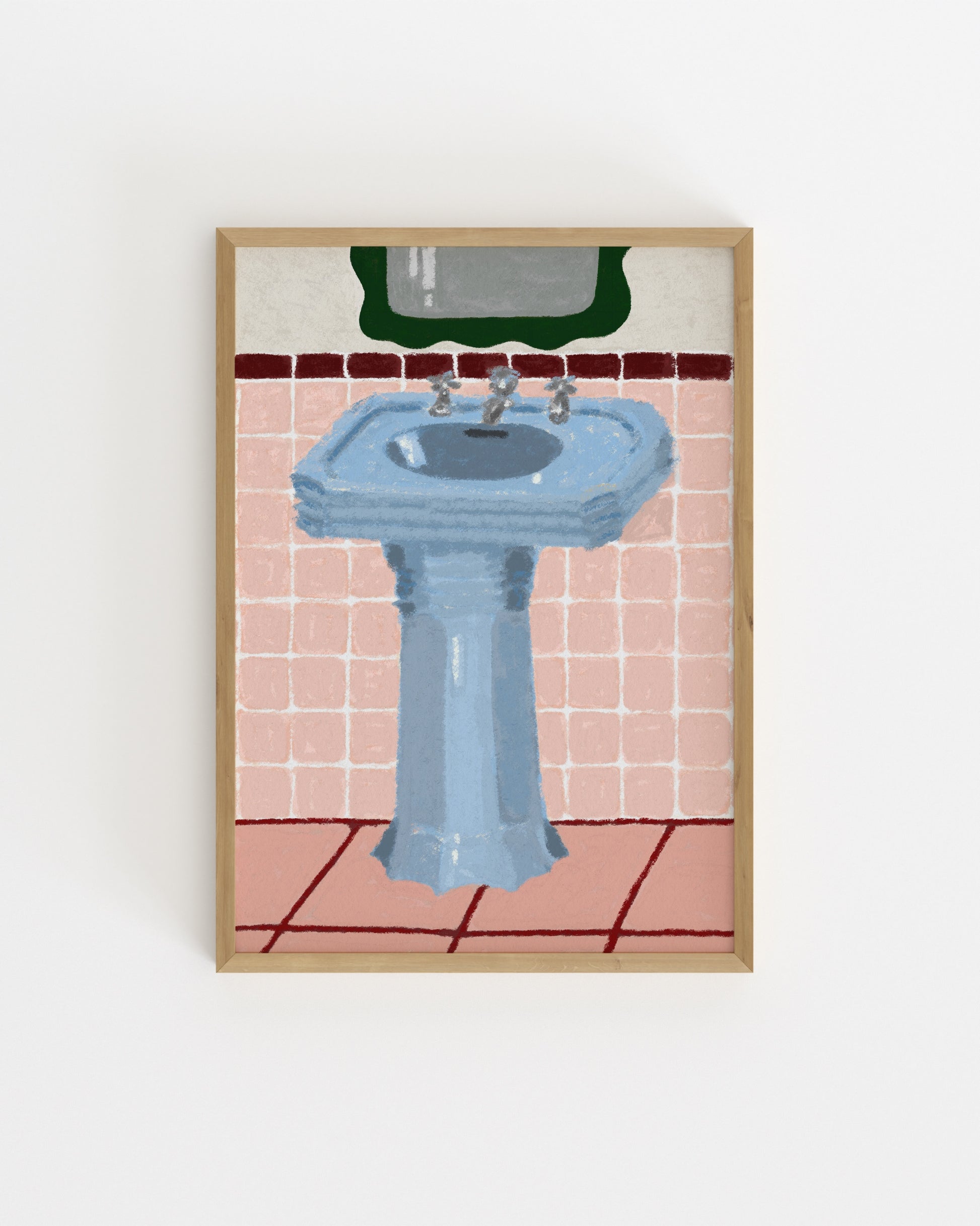 Bathroom Printable Wall Art | Digital Download printable wall art by Paperhus