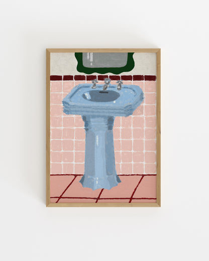 Bathroom Printable Wall Art | Digital Download printable wall art by Paperhus