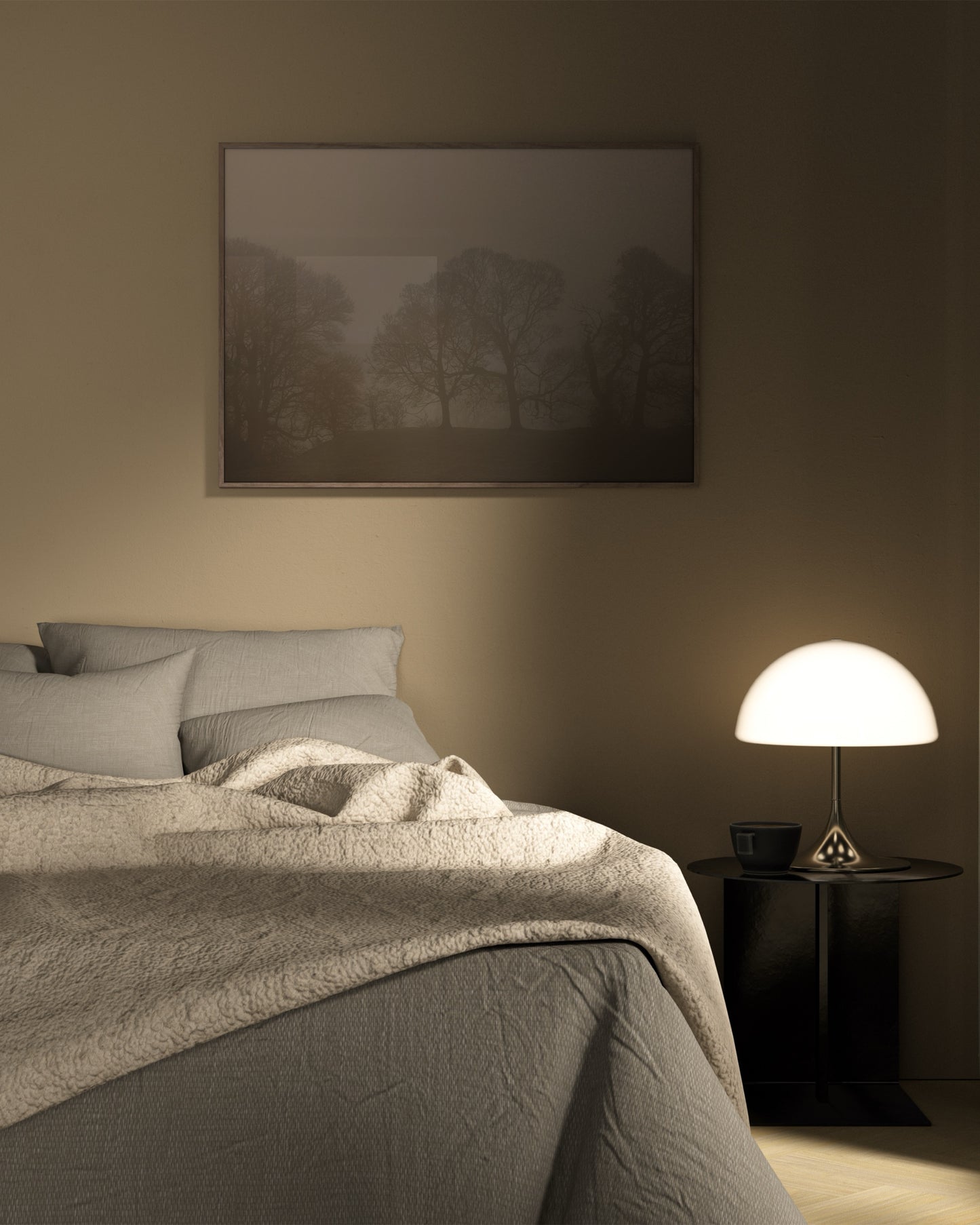 Moody Tones. Woodland II printable wall art by Paperhus