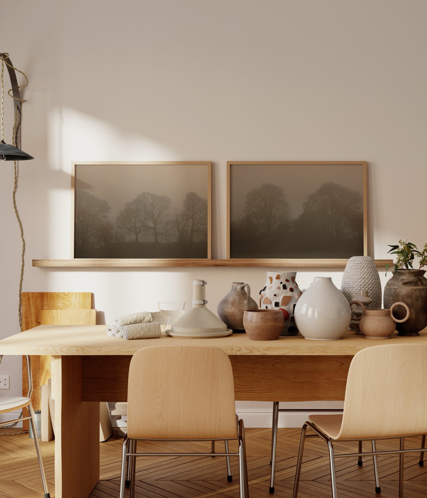 Woodland Photography. Set Of 2 printable wall art by Paperhus