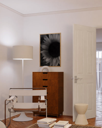 Moody Tones. Sunflower printable wall art by Paperhus