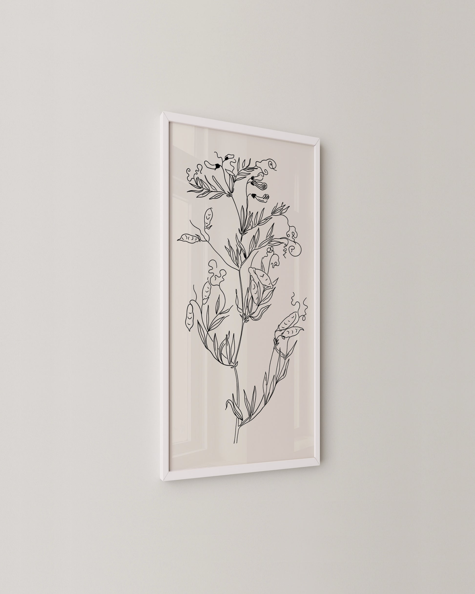 Sweet Pea Print- Wall Art -Paperhus- Printable wall art - Instant downloads - DIY home decor -Paperhus