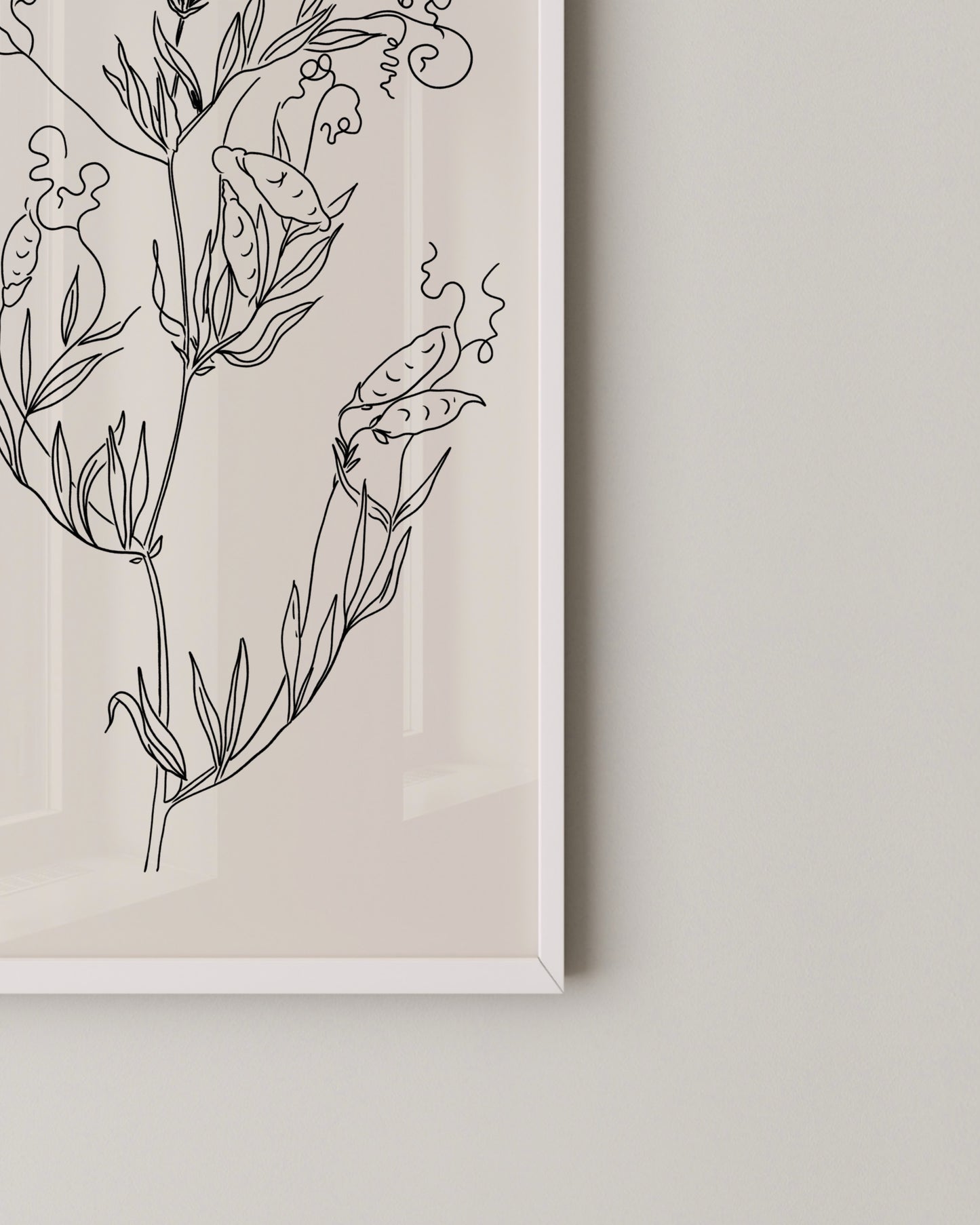 Sweet Pea Print- Wall Art -Paperhus- Printable wall art - Instant downloads - DIY home decor -Paperhus