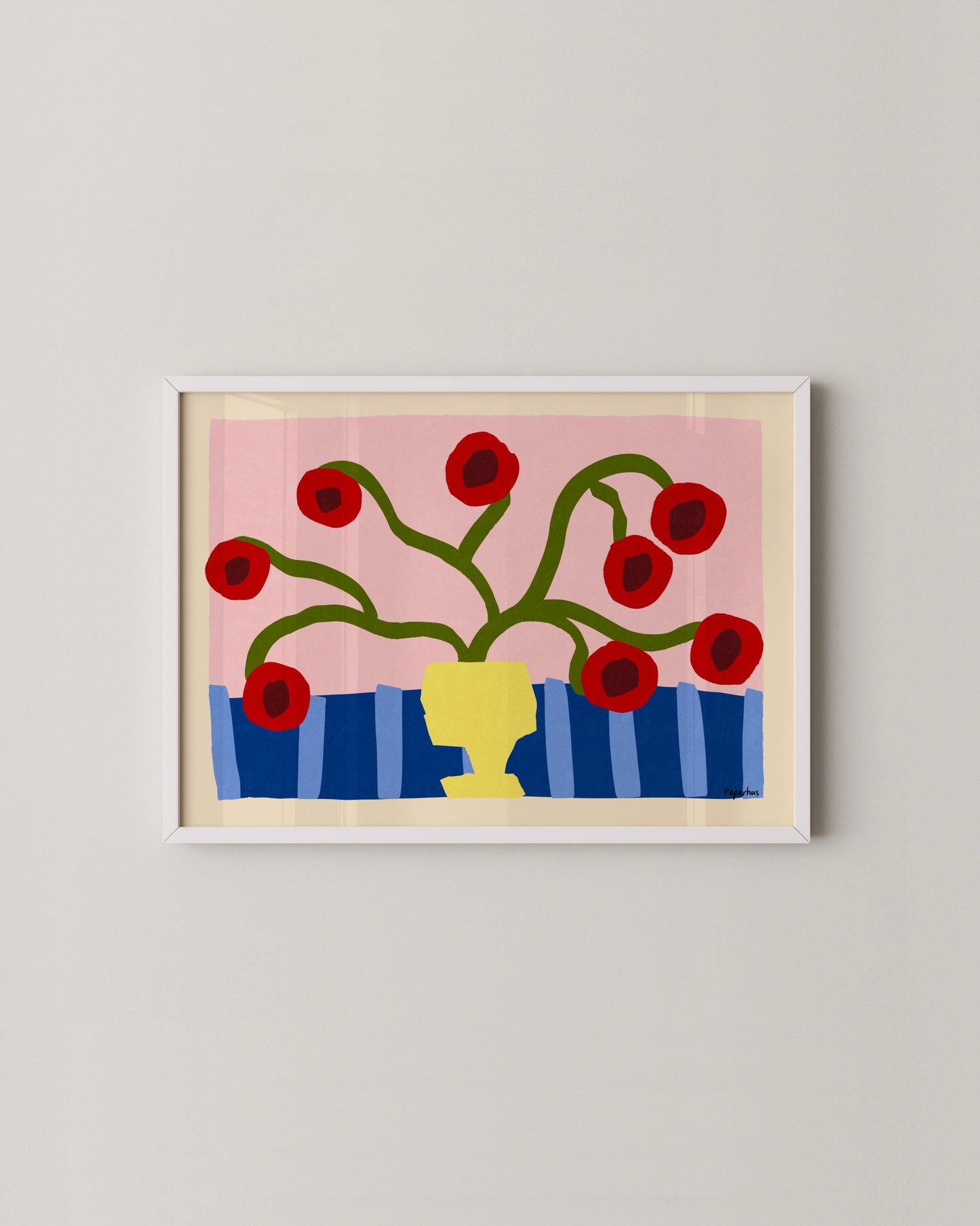 Playful Blooms Print- Wall Art -Paperhus- Printable wall art - Instant downloads - DIY home decor -Paperhus