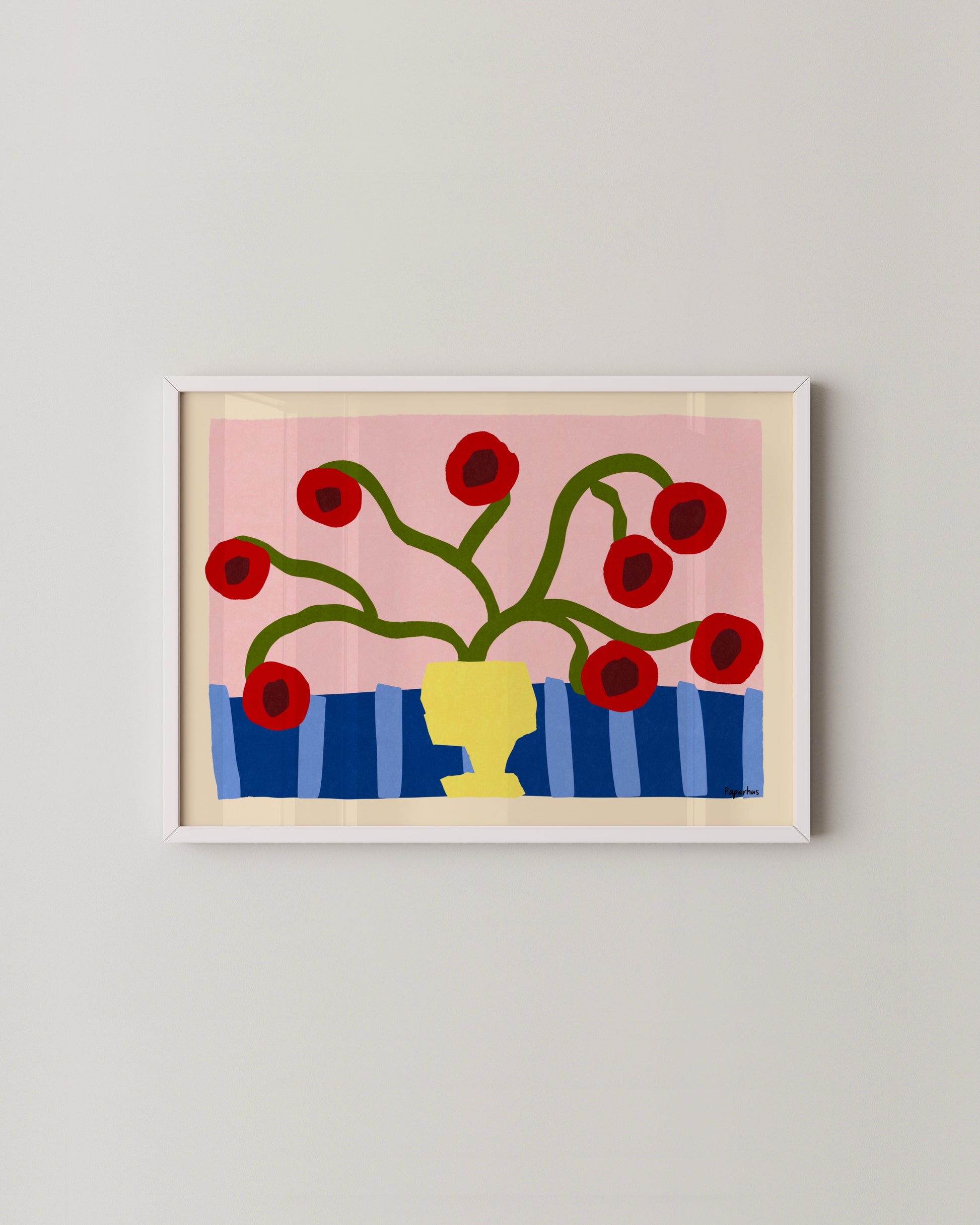 Playful Blooms Print- Wall Art -Paperhus- Printable wall art - Instant downloads - DIY home decor -Paperhus