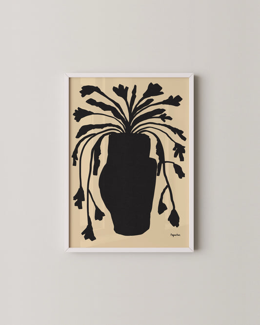 Shadow Bloom Print- Wall Art -Paperhus- Printable wall art - Instant downloads - DIY home decor -Paperhus