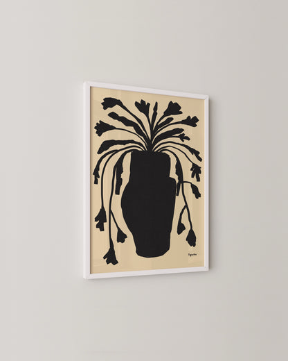 Shadow Bloom Print- Wall Art -Paperhus- Printable wall art - Instant downloads - DIY home decor -Paperhus