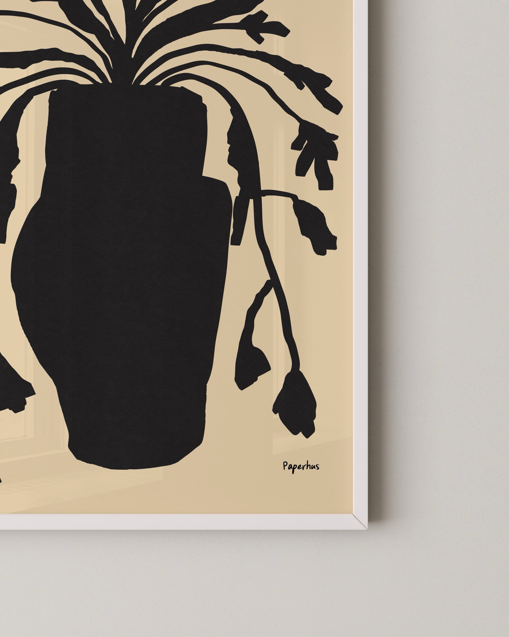 Shadow Bloom Print- Wall Art -Paperhus- Printable wall art - Instant downloads - DIY home decor -Paperhus