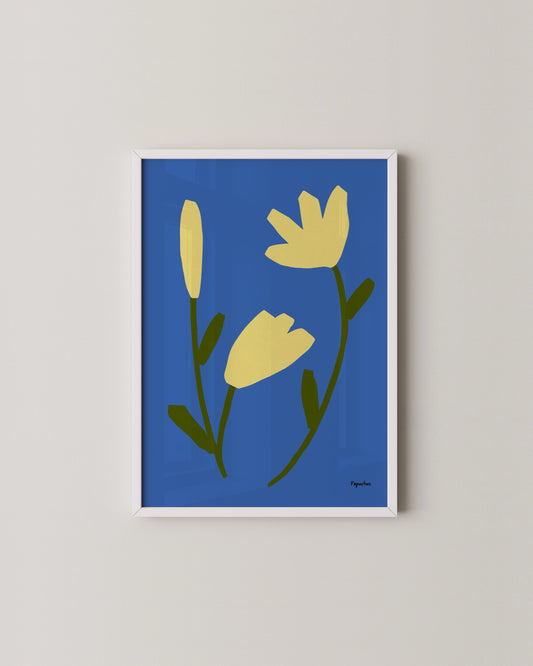 Lemon Bloom Print- Wall Art -Paperhus- Printable wall art - Instant downloads - DIY home decor -Paperhus