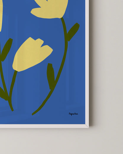 Lemon Bloom Print- Wall Art -Paperhus- Printable wall art - Instant downloads - DIY home decor -Paperhus