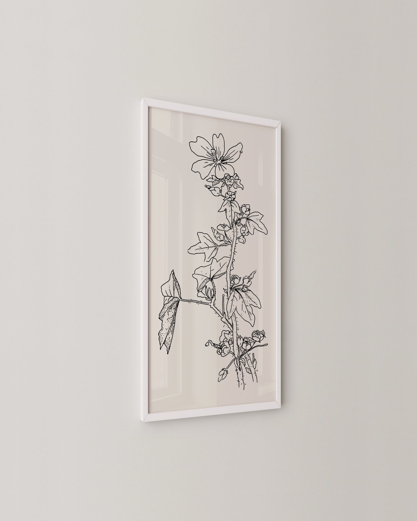 Wild Mallow Print- Wall Art -Paperhus- Printable wall art - Instant downloads - DIY home decor -Paperhus