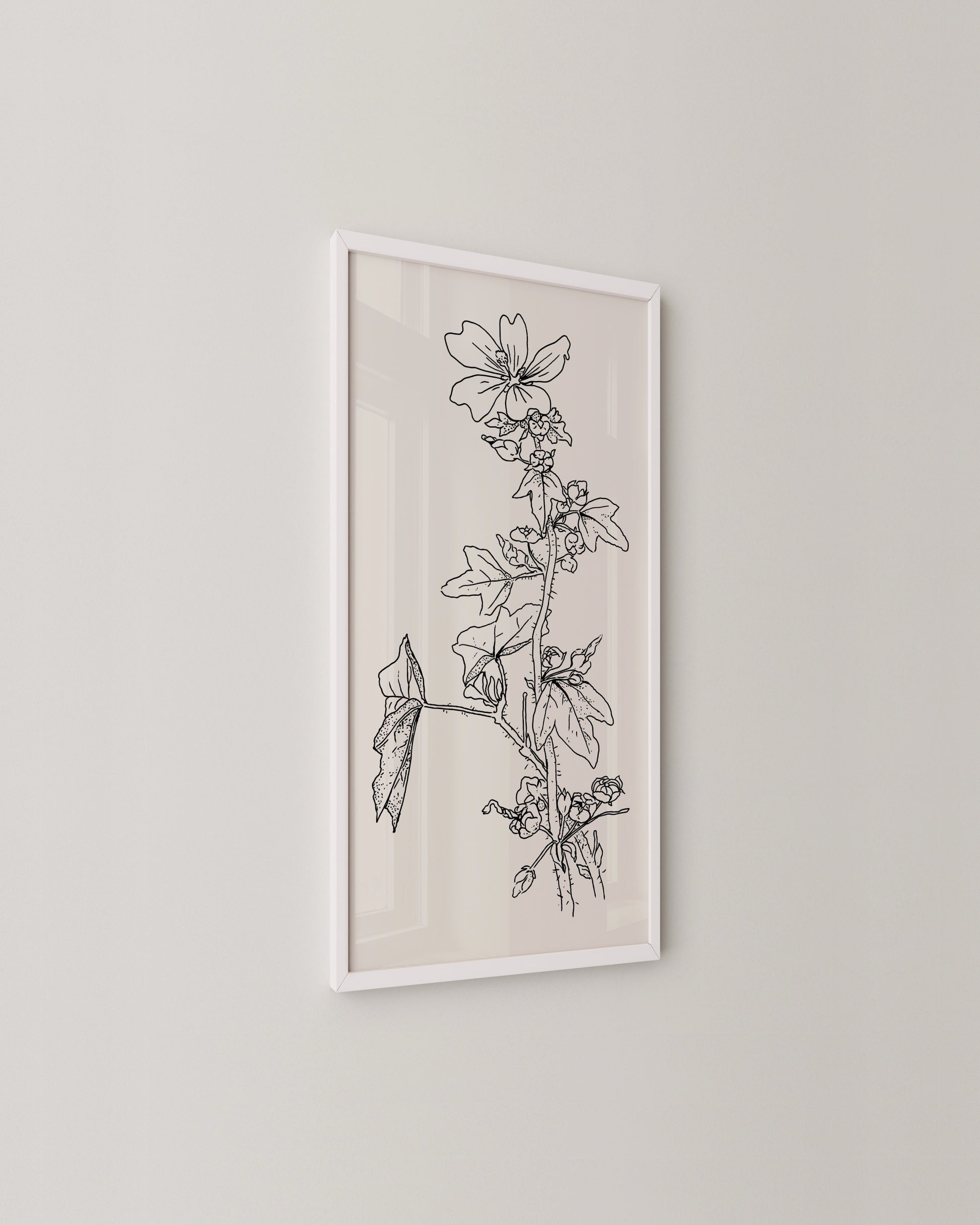 Wild Mallow Print- Wall Art -Paperhus- Printable wall art - Instant downloads - DIY home decor -Paperhus