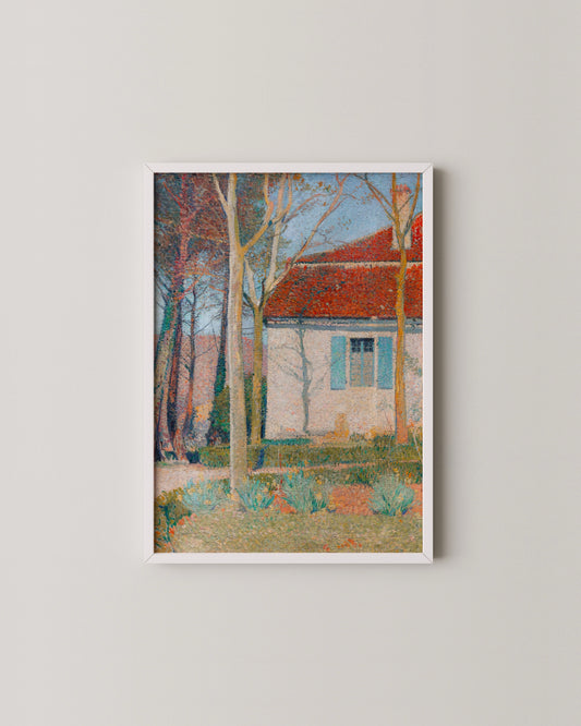 French Cottage Print- Wall Art -Paperhus- Printable wall art - Instant downloads - DIY home decor -Paperhus
