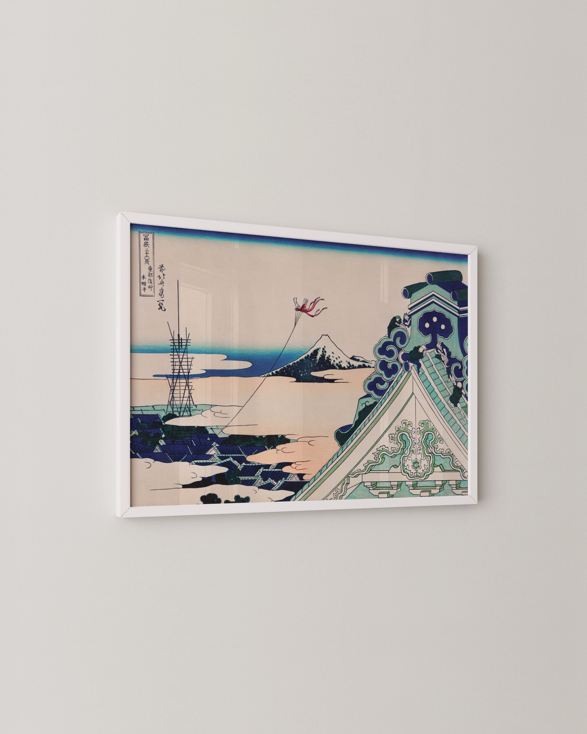 Temple Roof Print- Wall Art -Paperhus- Printable wall art - Instant downloads - DIY home decor -Paperhus