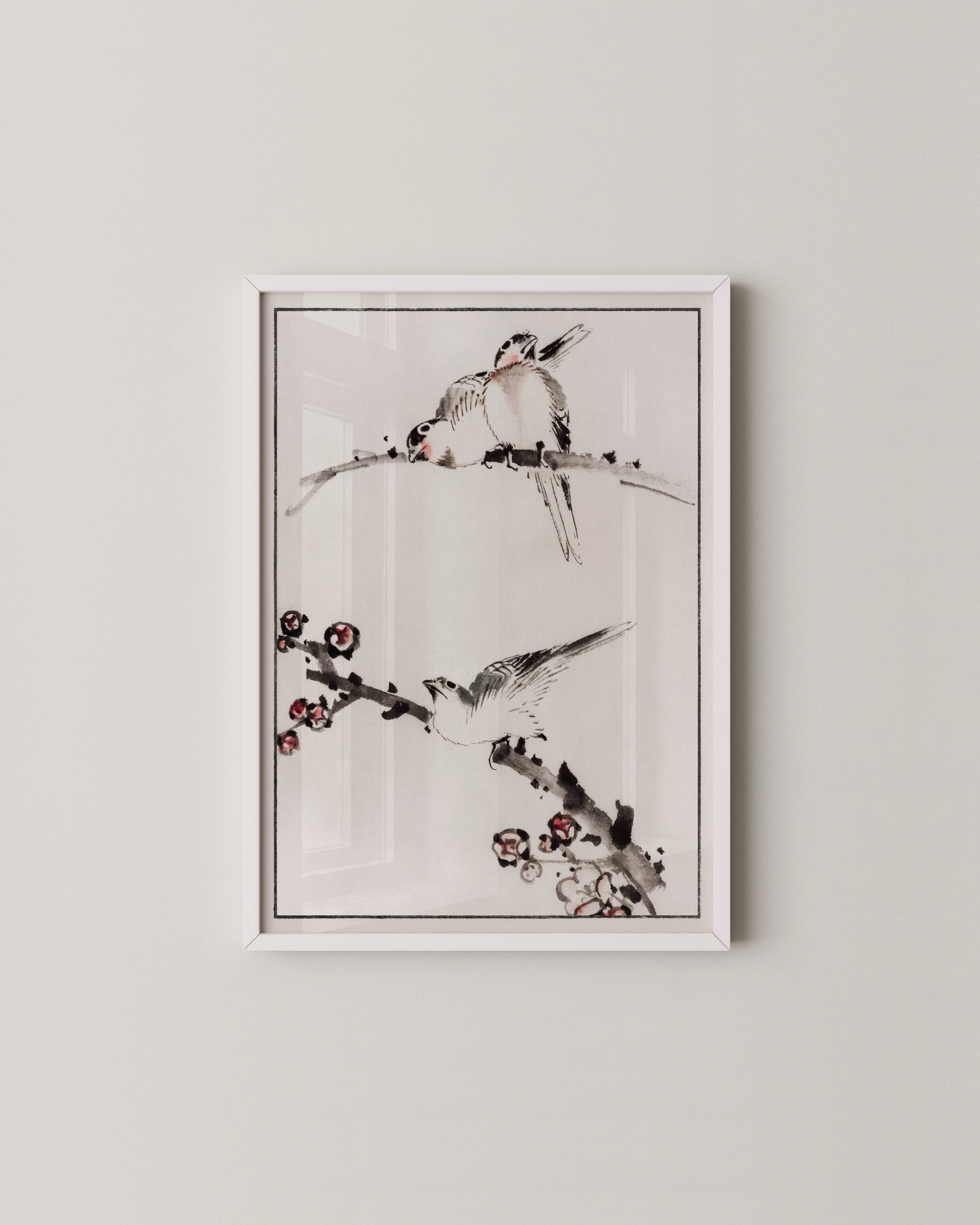 Japanese Bird Set- Wall Art -Paperhus- Printable wall art - Instant downloads - DIY home decor -Paperhus