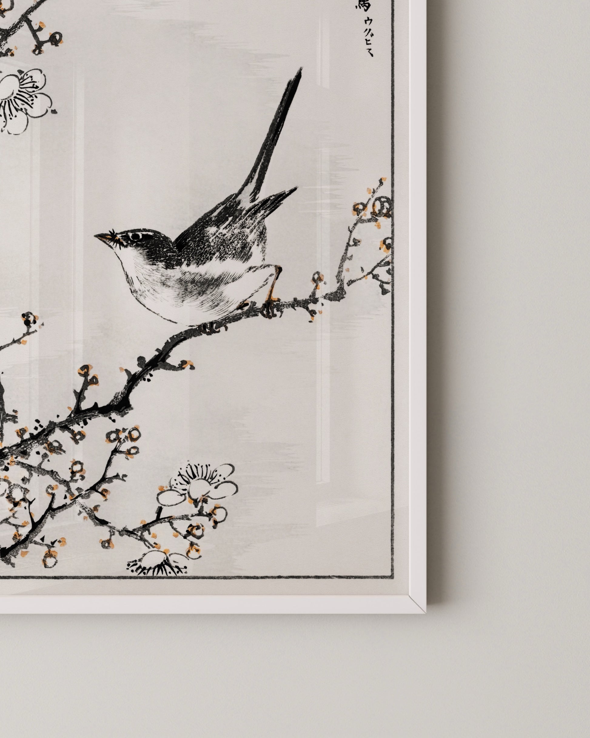 Bush Warbler Print- Wall Art -Paperhus- Printable wall art - Instant downloads - DIY home decor -Paperhus