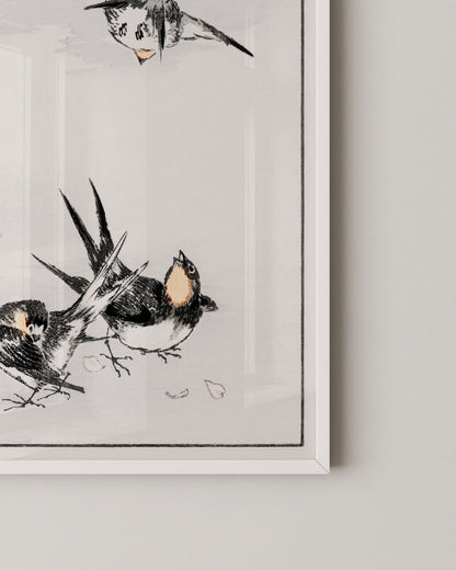 Swallows Print- Wall Art -Paperhus- Printable wall art - Instant downloads - DIY home decor -Paperhus
